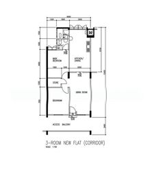 Blk 545 Bedok North Green (Bedok), HDB 3 Rooms #603746711